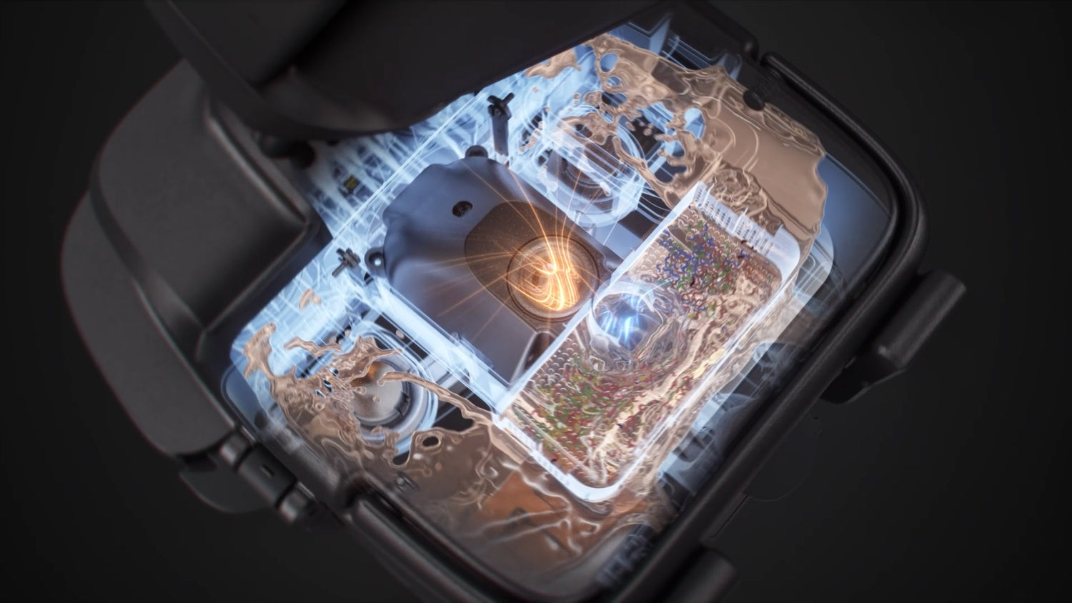 Intelligente Abfalltrennung im SH1 mit transparenter Darstellung von Sortiermodul und Filtersystem