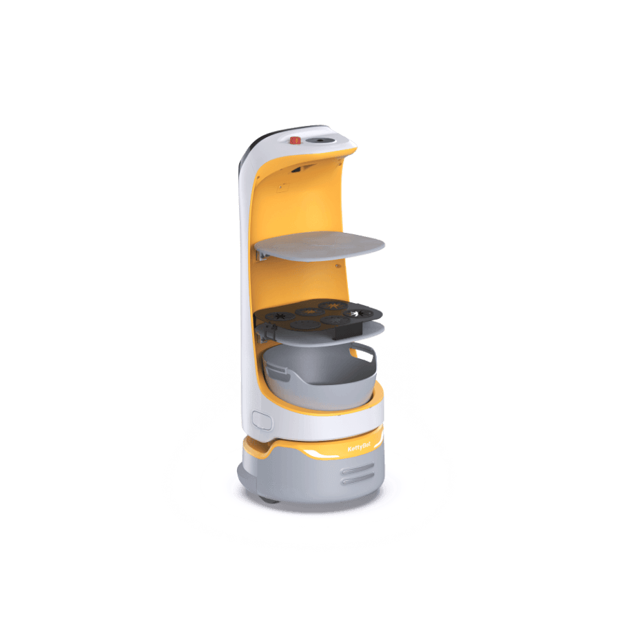 PUDU KettyBot Pro fester Getränkehalter