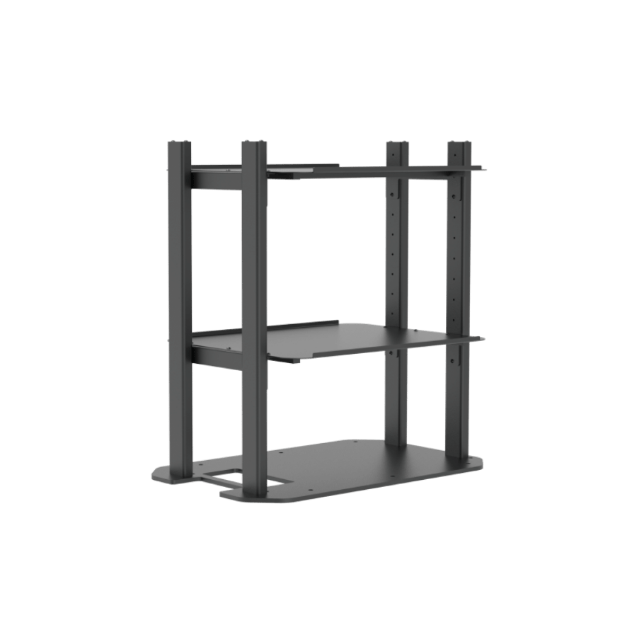 Pudu T300 Tablett Komponenten 2 Ablagen 62x50cm Schwarz Zubehör