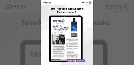 Terra Robotics und BÜRORING: Partnerschaft für smarte Robotiklösungen im Fachhandel