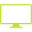Display mit Werbung