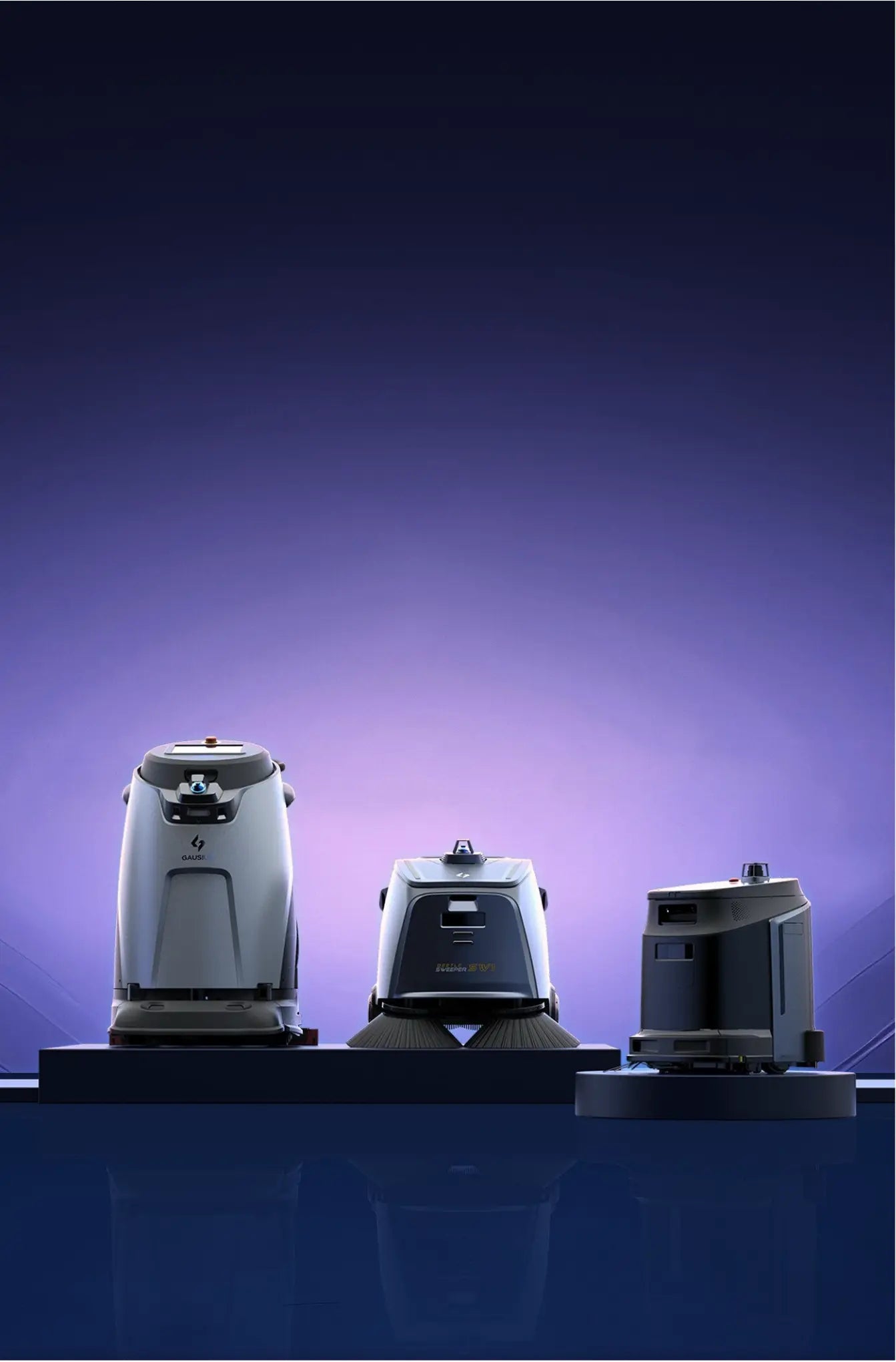 Gausium Reinigungsroboter für professionelle Bodenpflege in gewerblichen und industriellen Bereichen