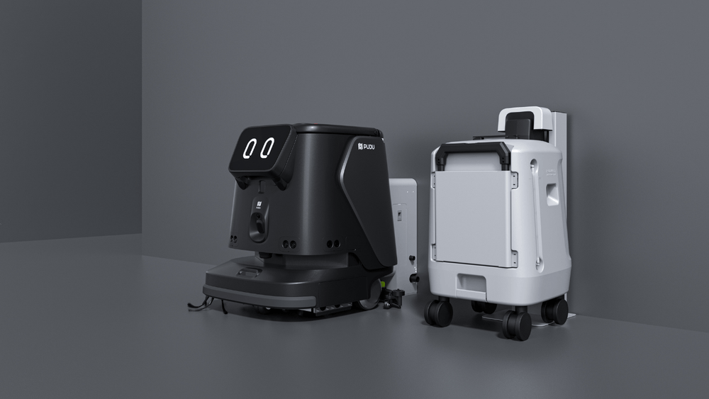 PUDU CC1 Pro Ladestation