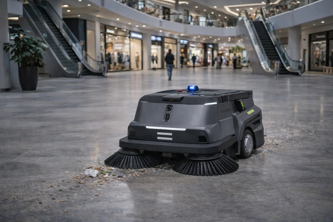 Einkaufszentren & große Foyers