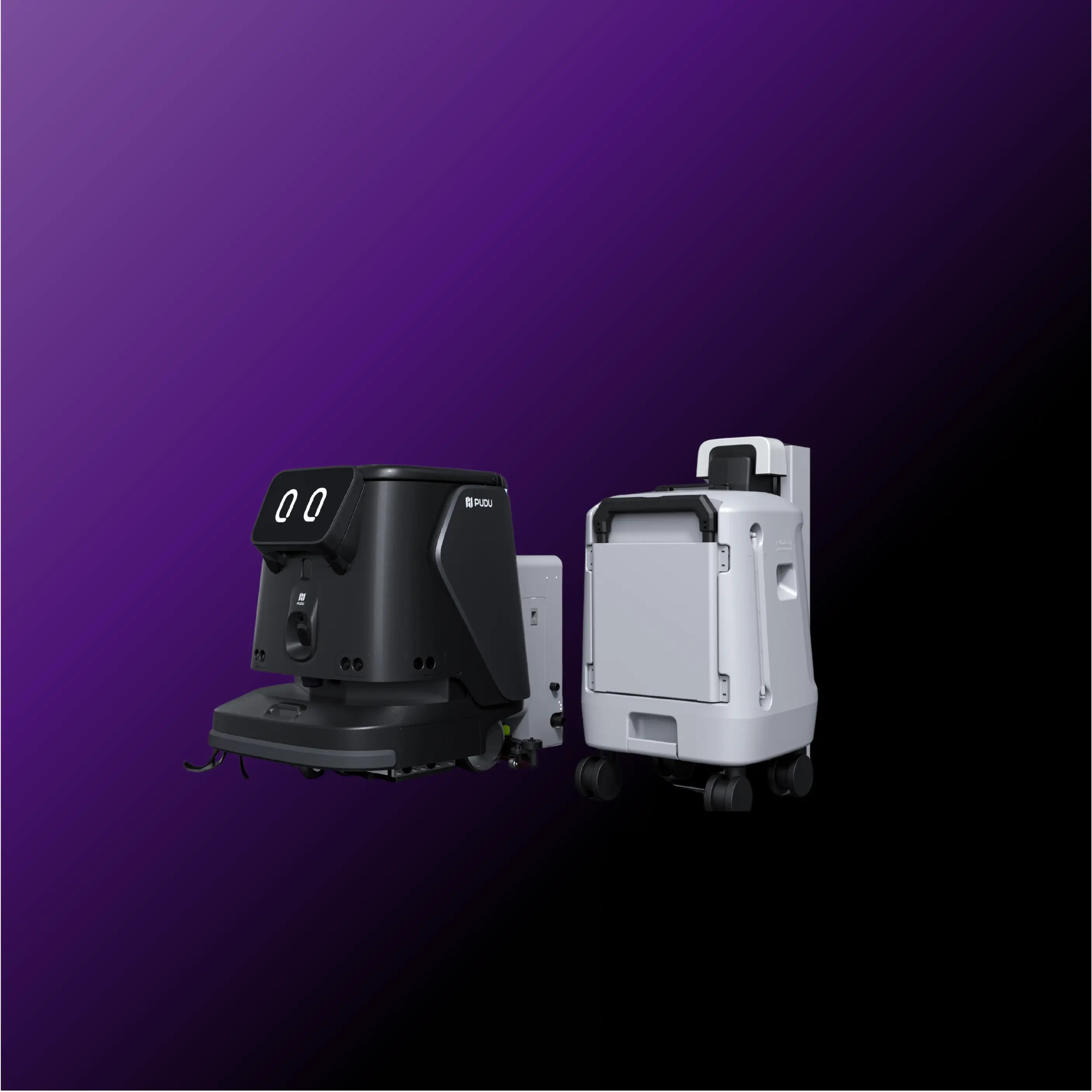 Pudu CC1 Pro Reinigungsroboter mit mobiler Wasserstation für effiziente und autonome Bodenreinigung