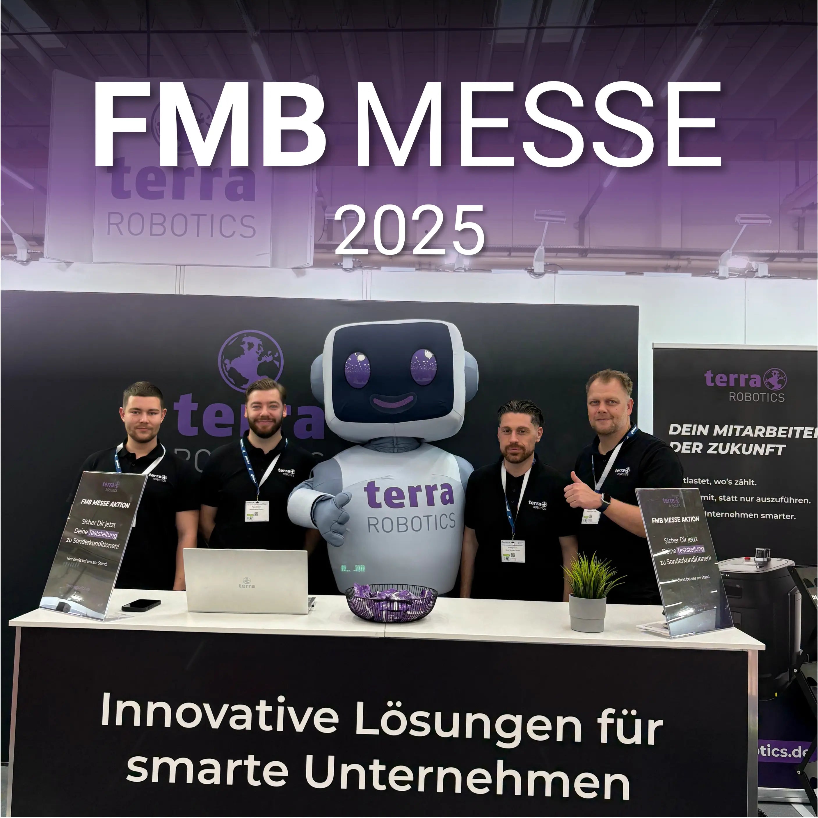 Terra Robotics präsentiert innovative Robotiklösungen auf der FMB Messe 2025 für smarte Unternehmen