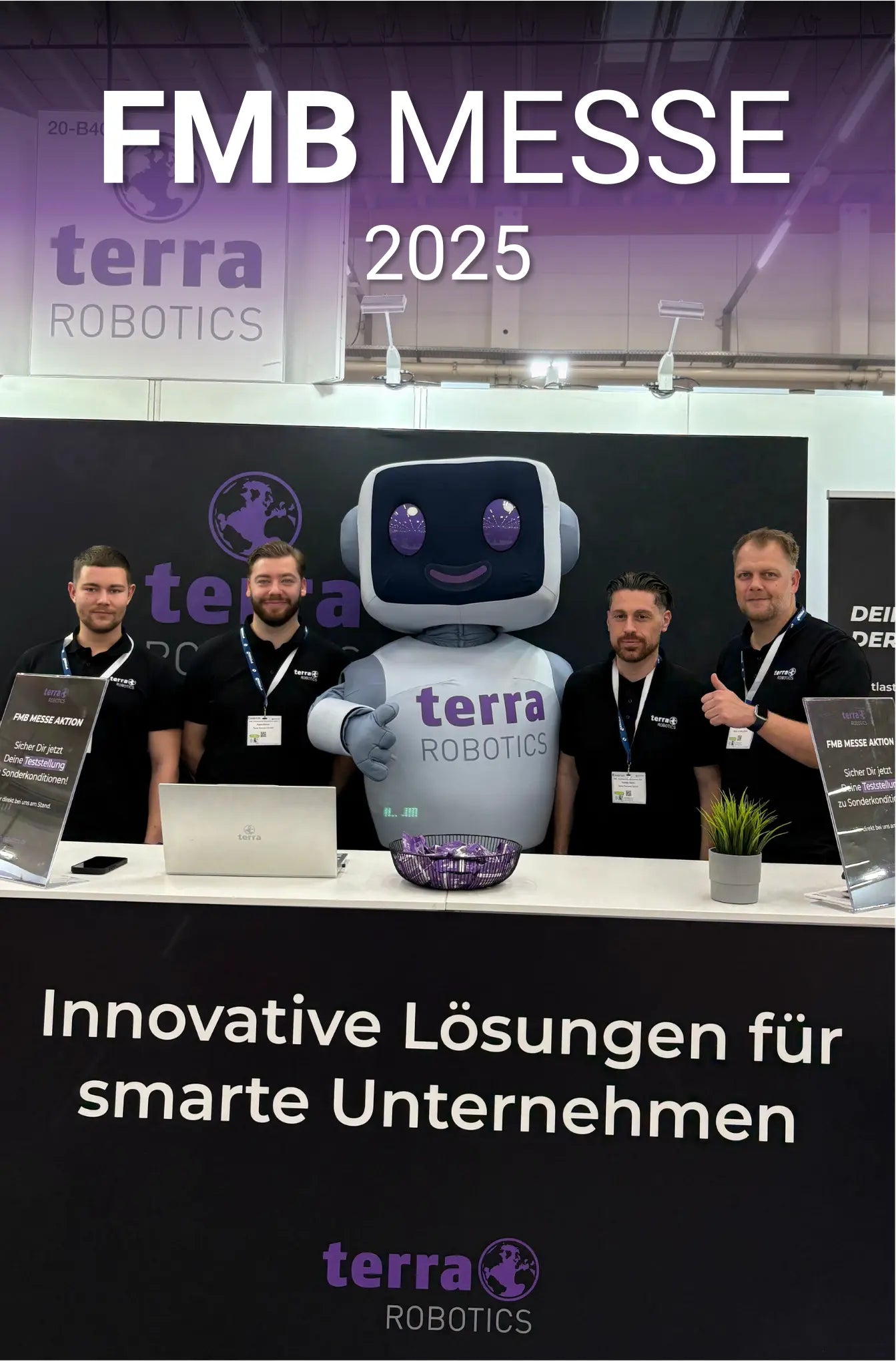 Terra Robotics präsentiert innovative Robotiklösungen auf der FMB Messe 2025 für smarte Unternehmen