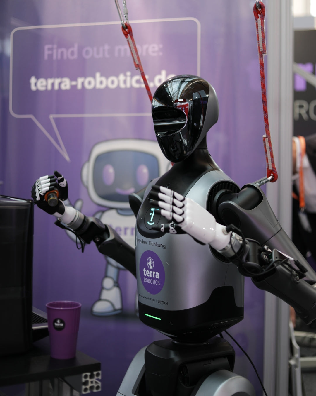 Offizielles UBTECH Zertifikat für Terra Robotics als exklusiver Distributor in Deutschland, Österreich und der Schweiz