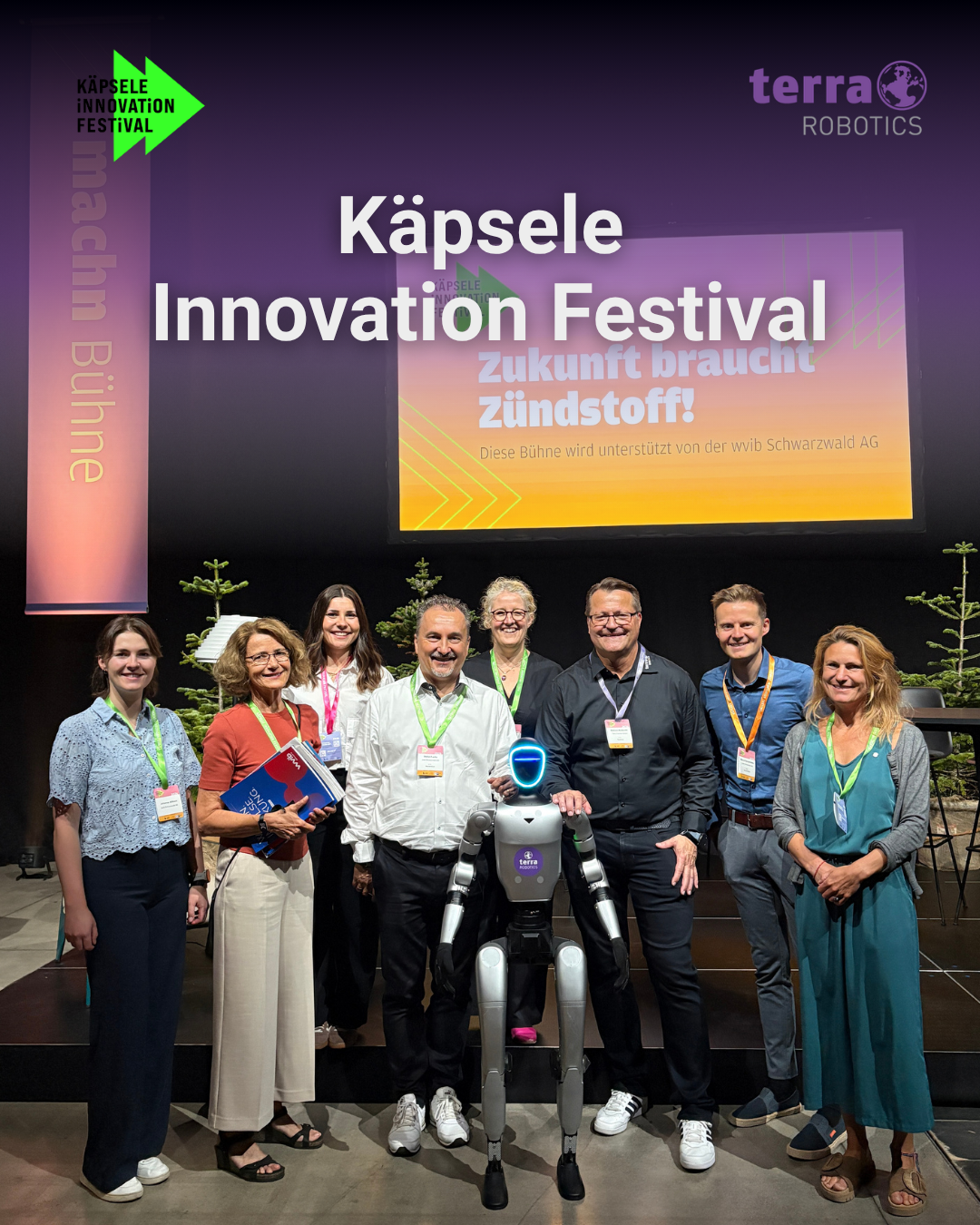 Unitree G1 von Terra Robotics beim Käpsele Innovation Festival 2026