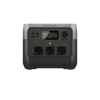 EcoFlow RIVER 2 Pro 768 Wh LiFePO4 Powerstation 800 W X-Boost 1600 W Schnellladung TR