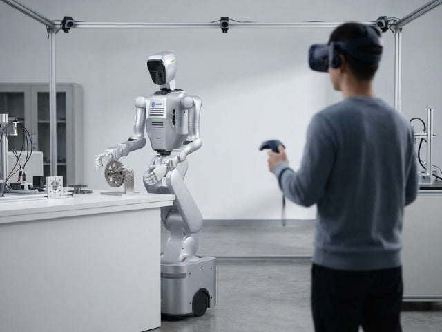 DOBOT ATOM-W bei der VR-gestützten Teleoperation und Datenerfassung