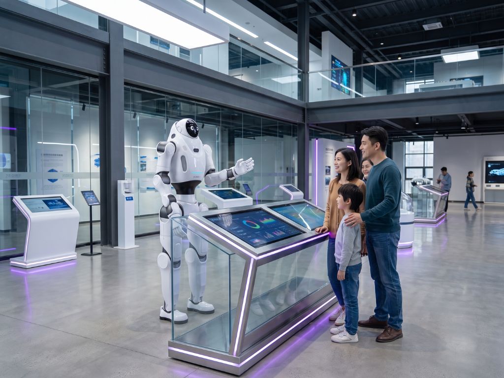 DOBOT LUMO L1 humanoider Roboter für Events Entertainment und interaktive Shows