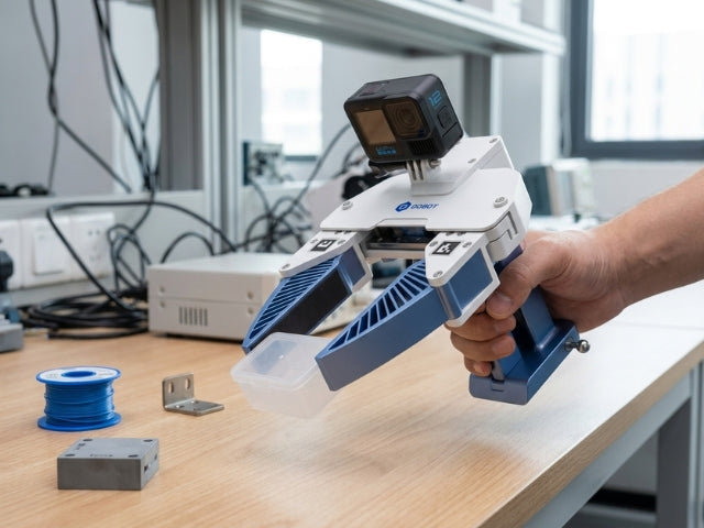 DOBOT Pocket Go bei der mobilen Datenerfassung für Embodied AI und Imitationslernen
