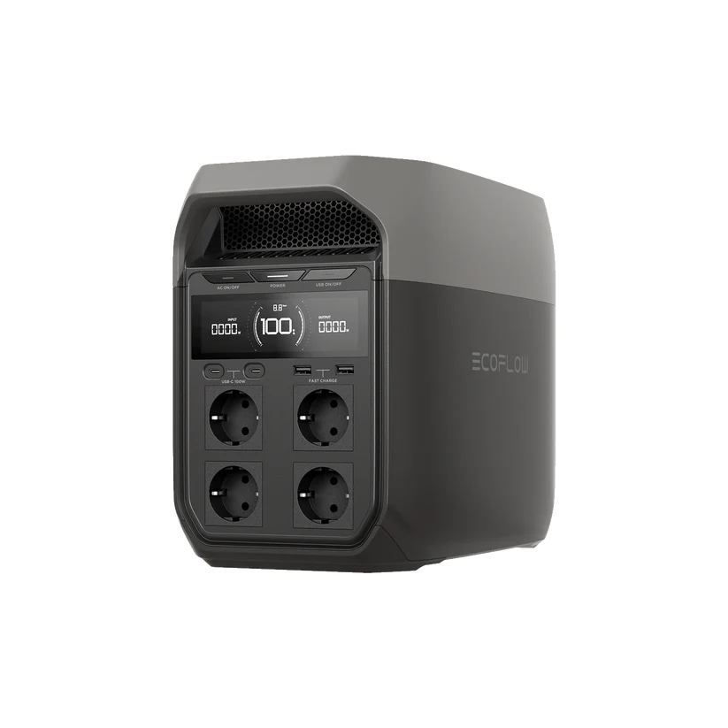 EcoFlow DELTA 3 Portable Powerstation 1024Wh 1800W Solargenerator TR