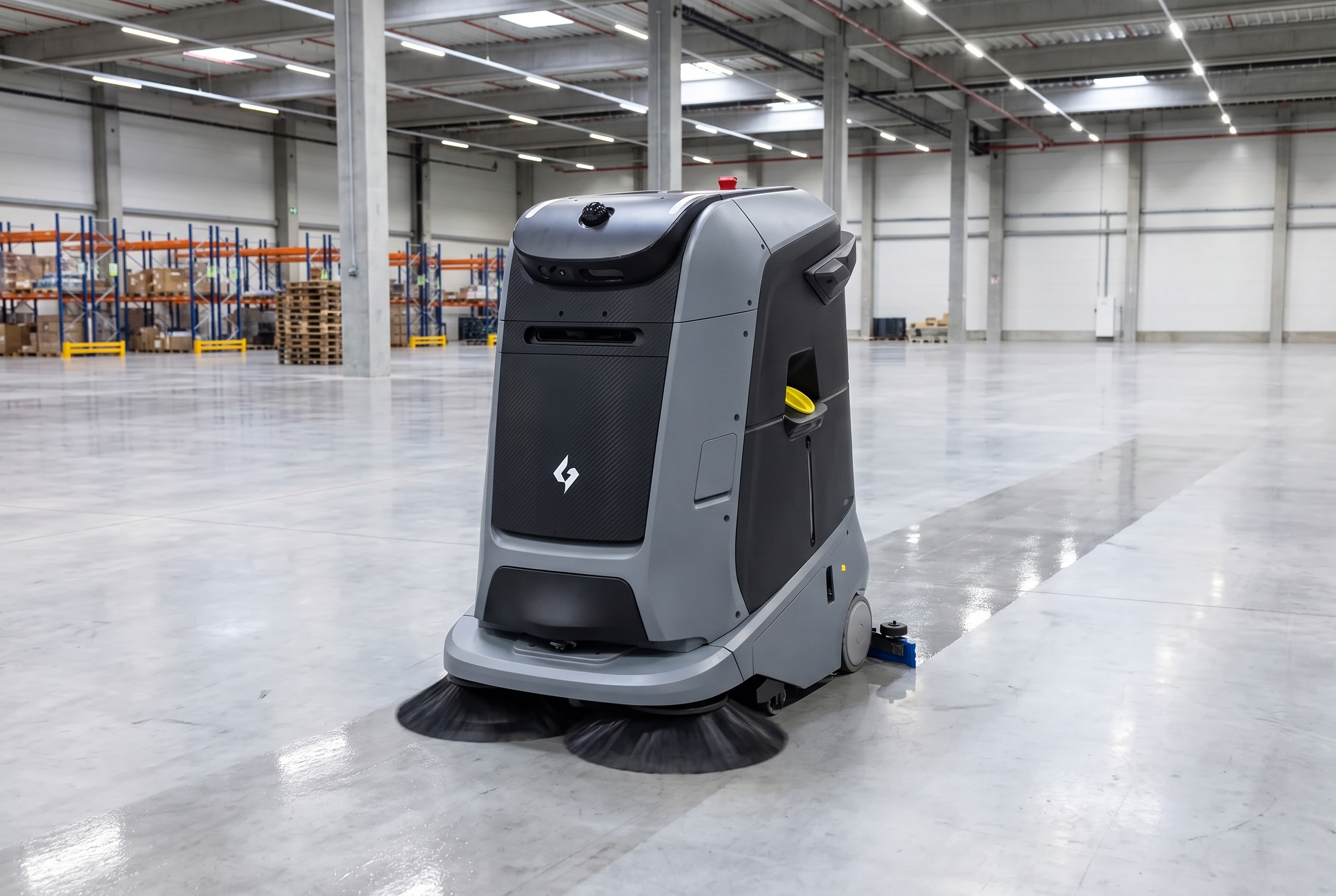 Gausium Marvel als autonomer Reinigungsroboter für große Industrie- und Gewerbeflächen