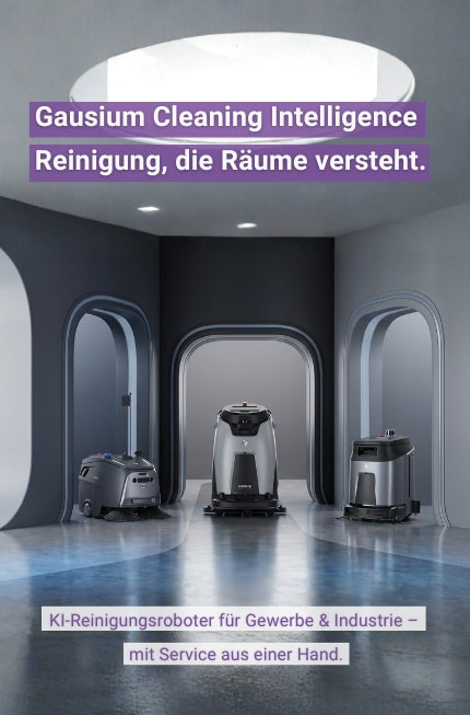 Gausium Reinigungsroboter für professionelle Gewerbe- und Industriereinigung