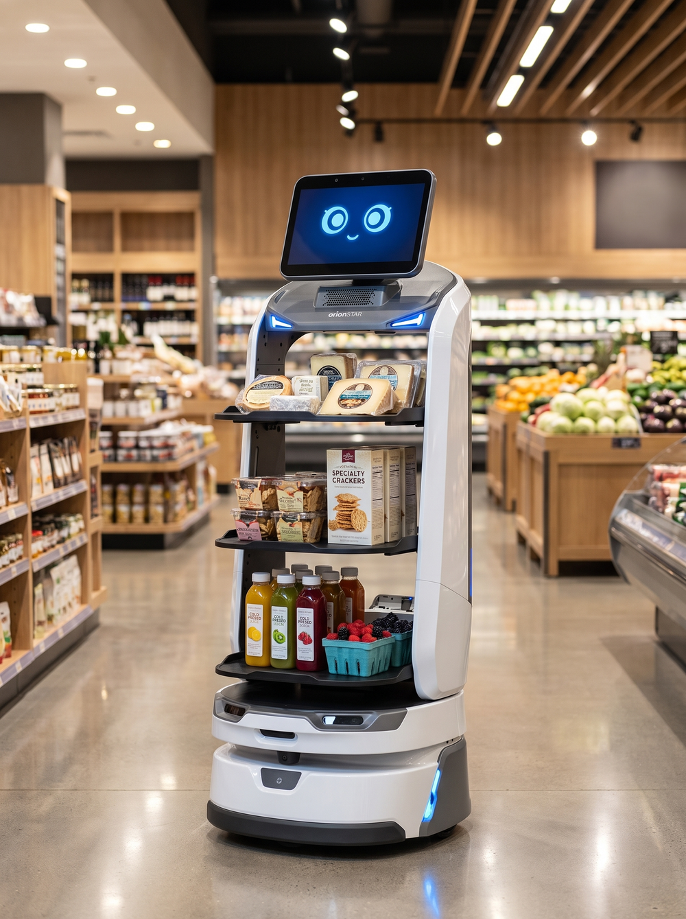 Robots for Supermarkets & Retail | Terra Robotics