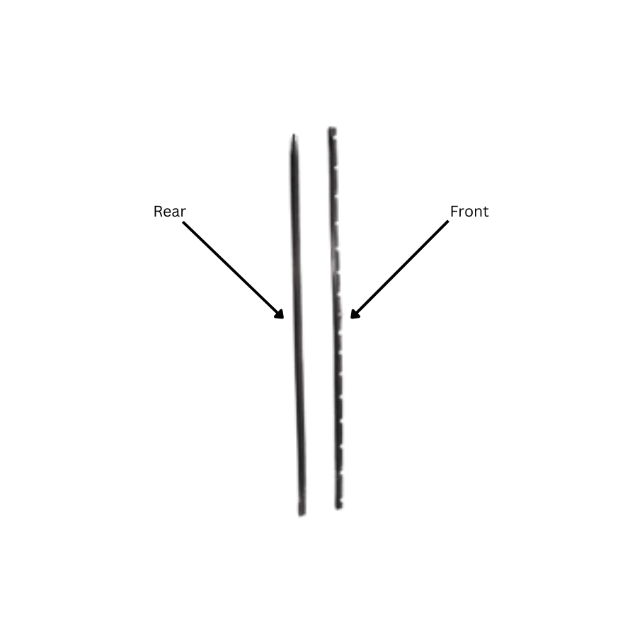 Pudu CC1 & CC1 Pro Wischmopp-Gummistreifen (vorne und hinten) 2er-Set - Terra-Robotics