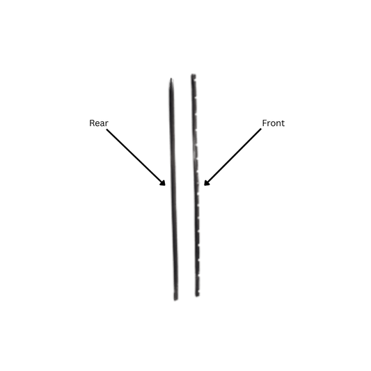 Pudu CC1 & CC1 Pro Wischmopp-Gummistreifen (vorne und hinten) 2er-Set - Terra-Robotics