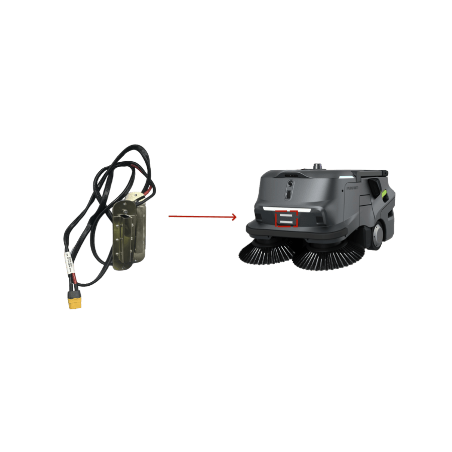 PUDU MT1 Elektrodenblechbaugruppe - Terra-Robotics