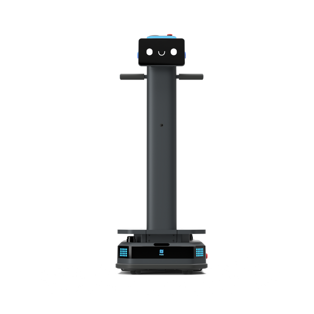 Pudu T600 Reinigungsroboter in Frontansicht für autonome Transporte großer Flächen