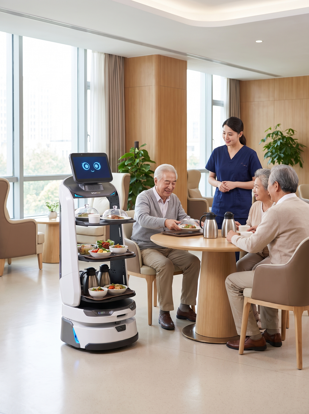 Robots for hospitals | Logistics and hygiene