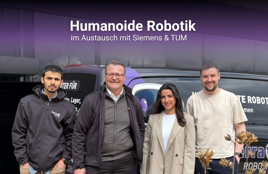 Austausch zu humanoider Robotik mit Siemens und TUM bei Terra Robotics