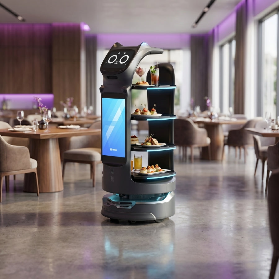 PUDU BellaBot Pro Serviceroboter für Gastronomie, Hotel und automatisierte Lieferung