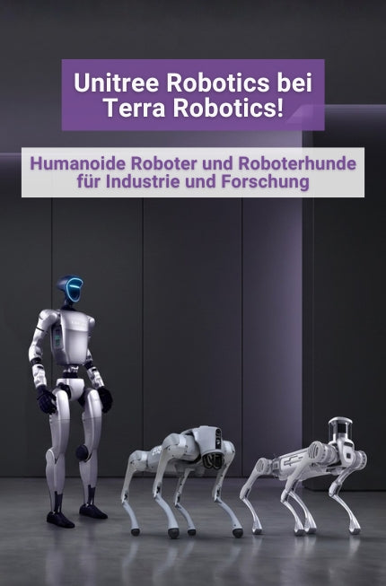 Humanoide und vierbeinige Roboter von Unitree Robotics symbolisieren Innovation und moderne Robotik
