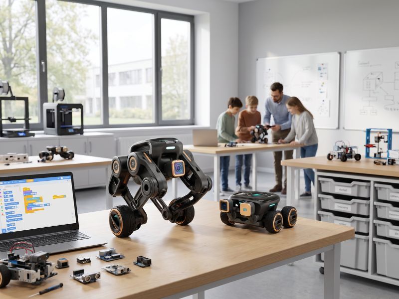 UBTECH UGOT Lernroboter im MINT-Unterricht einer Schule