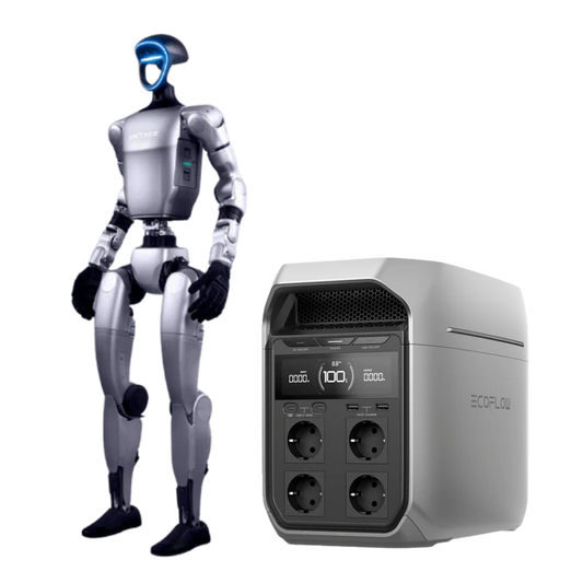 Unitree G1 Basic | Ultra-Power Bundle (Inklusive EcoFlow Delta 3 Ultra Plus Powerstation) - Terra-Robotics
