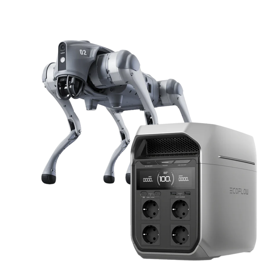 Unitree Go2 Pro | Ultra-Autonomy Bundle (Inklusive EcoFlow Delta 3 Ultra Plus Powerstation) - Terra-Robotics