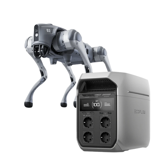 Unitree Go2 Pro | Ultra-Autonomy Bundle (Inklusive EcoFlow Delta 3 Ultra Plus Powerstation) - Terra-Robotics